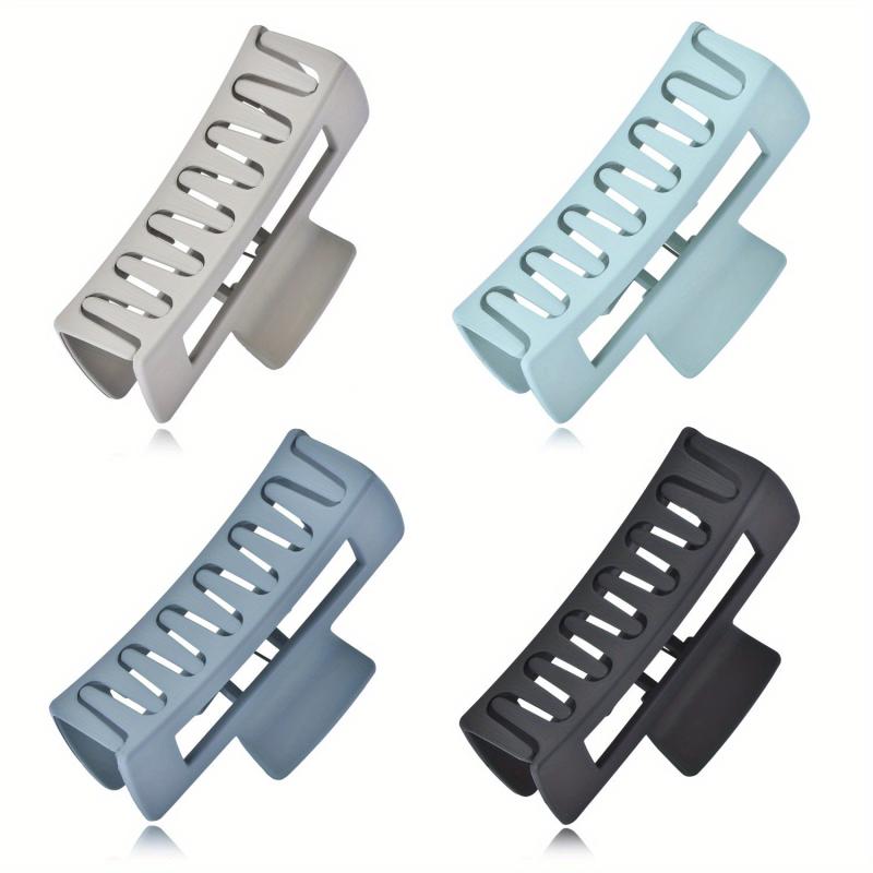 4Pcs Large Non-slip Hair Claw Clips for Women Strong Hold Hair Accessories