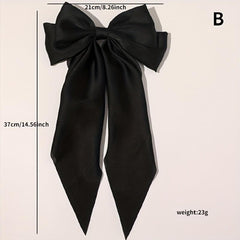 Streamer Bowknot Hair Clip Hair Accessories For Women