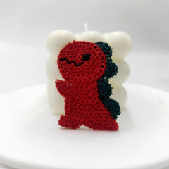 Dinosaur Hair Clip Knitted Hairpin for Girls Women Toddler