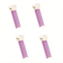 4PCS Colorful Fluffy Hair Clip for Braid Women's Head Accessory