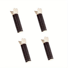 4PCS Colorful Fluffy Hair Clip for Braid Women's Head Accessory