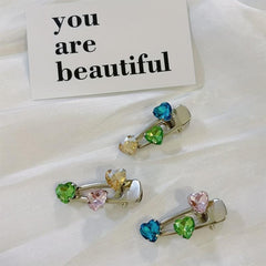 Colorful Rhinestone Hair Clip for Women Girls
