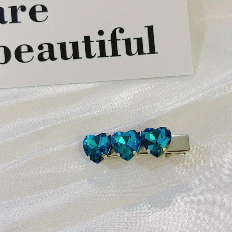 Colorful Rhinestone Hair Clip for Women Girls