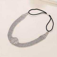 Rhinestone Headband Layer Head Jewelry Hair Accessories for Women