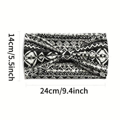 Stretchy Sports Yoga Headband Sweatband Boho Style Hair Accessory