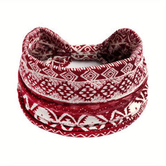 Stretchy Sports Yoga Headband Sweatband Boho Style Hair Accessory