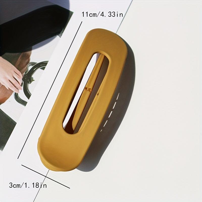 Colorful Geometric Acrylic Hair Clips for Women Y2K Hairpins