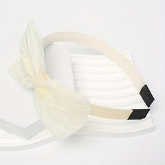 Mesh Bow Hairband for Girls Princess Style Head Buckle