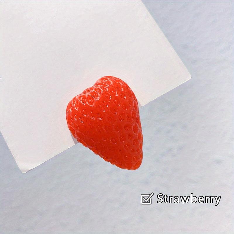 Summer Fruit Hair Clip Resin Barrette Funny Hair Slides Clip