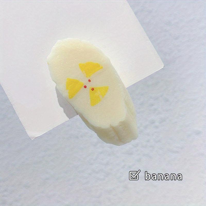 Summer Fruit Hair Clip Resin Barrette Funny Hair Slides Clip