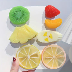 Summer Fruit Hair Clip Resin Barrette Funny Hair Slides Clip