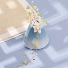 Ancient Style Hairpin Headdress Side Clip Cheongsam Costume Accessories