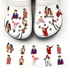 21pcs Singer Shoe Charms Bracelet Wristband Charms Party Charms Accessories
