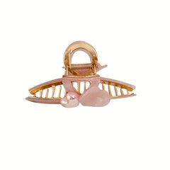 Large Heart Shape Hair Claw Acetate Shark Claw Ponytail Holder