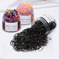 Colorful Hair Tie Elastic Rubber Band Ponytail Holder Hair Accessories