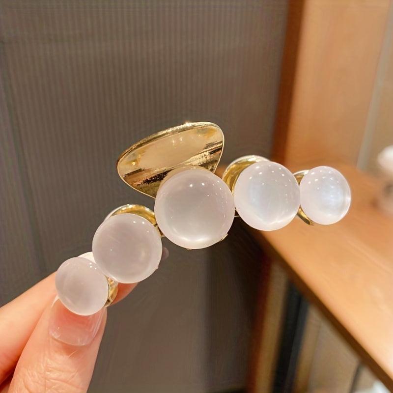 Opal Hair Claw Shark Claw Ponytail Holder Hair Accessories Jewelry