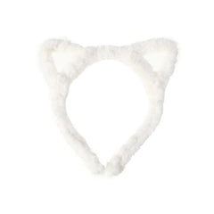Plush Cat Ears Headband Winter Hair Hoop Makeup Bandana Hair Accessories
