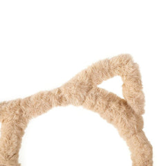 Plush Cat Ears Headband Winter Hair Hoop Makeup Bandana Hair Accessories