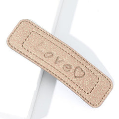 PU Leather LOVE Hair Clip Female Hair Accessories