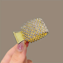 Rhinestone Hair Clip Back Head Hair Clip Head Jewelry Hair Accessories