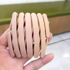 Foldable Non Slip Hair Hoop for Women Girls