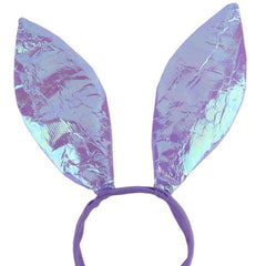 Satin Bunny Ears Headband for Cosplay Party Costume