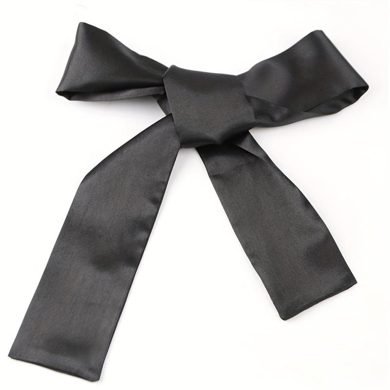 3pcs Satin Bow Head Scarves Women Satin Headband Lace Non Slip Hair Accessories