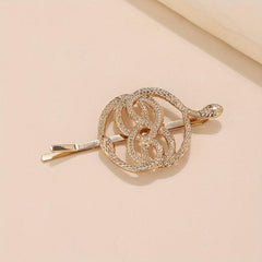 Snake Charm Metal Hair Pin Y2K Punk Bobby Pin