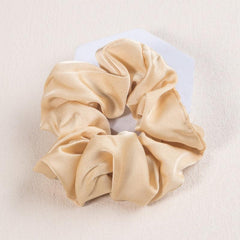 Silk Satin Hair Scrunchies Elastic Hair Bands Hair Ties Ponytail Holder