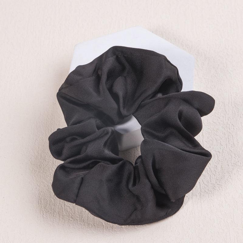 Silk Satin Hair Scrunchies Elastic Hair Bands Hair Ties Ponytail Holder