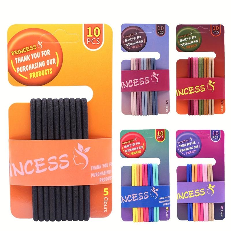 10pcs Seamless Hair Tie Ponytail Hair Rope Hair Accessories For Women
