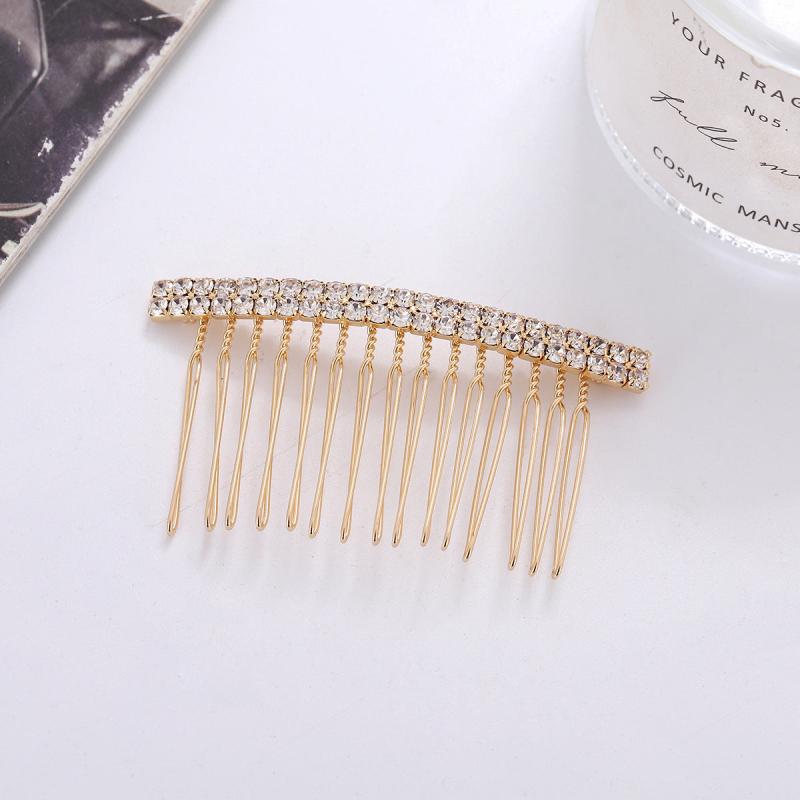 Rhinestone Hair Comb Head Jewelry Hair Accessories