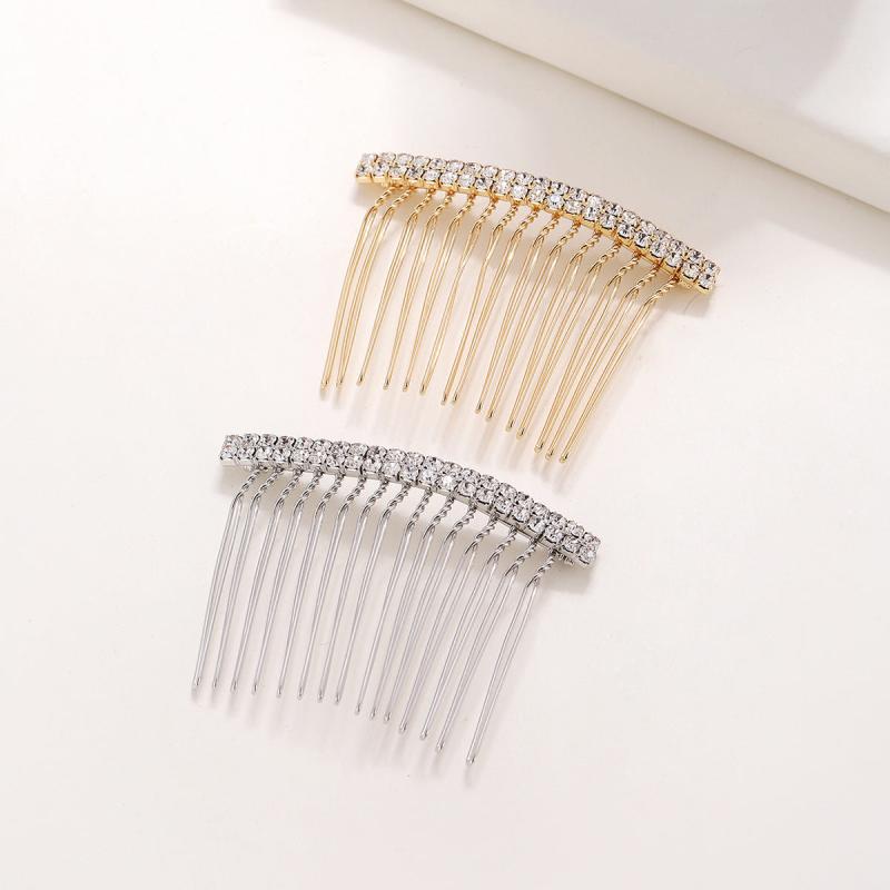 Rhinestone Hair Comb Head Jewelry Hair Accessories