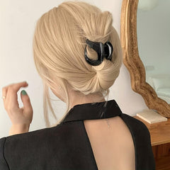 4 PCS Jelly Hair Jaw Clips Non Slip Hair Claw Clip Hair Accessories