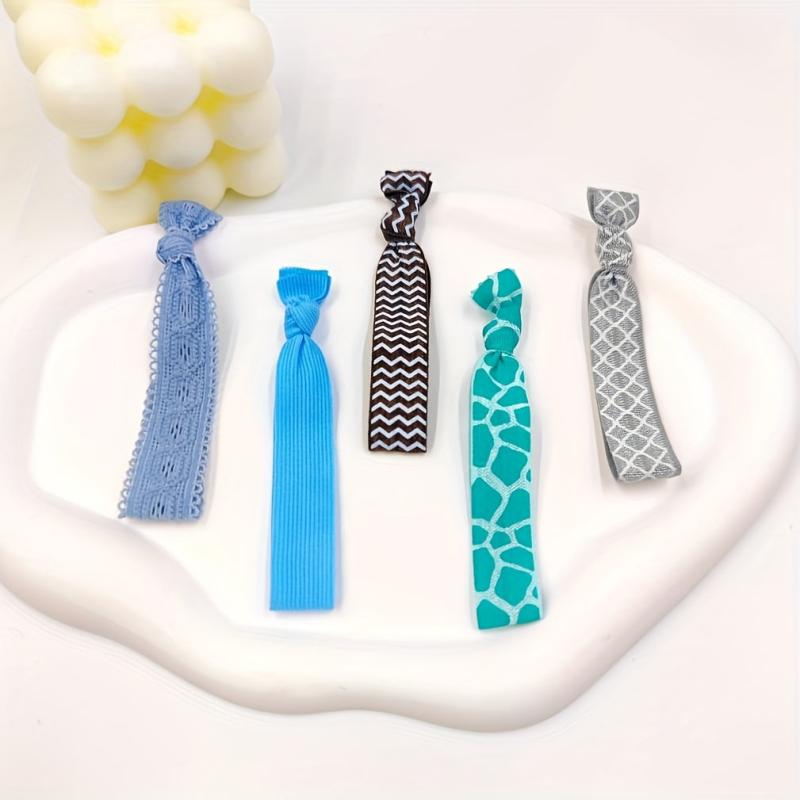 5pcs Knotted Hair Ring No Crease Hair Rope Hair Accessories