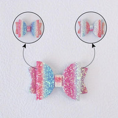 Sequin Bow Hair Clips Girls Party Pink Bow Hair Clips Hair Accessories