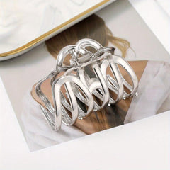Metal Hair Claw Ponytail Holder Shark Claw Women Girls Hair Clip