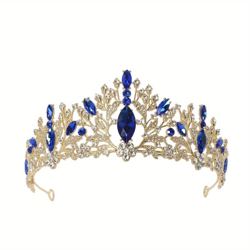 Rhinestone Decor Headband Crown Wedding Headband Crystal Bridal Headband