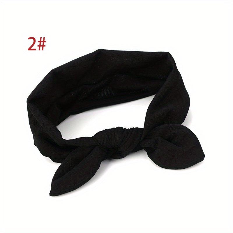 Solid Color Women's Headband Sports Yoga Fitness Sweatband Turban