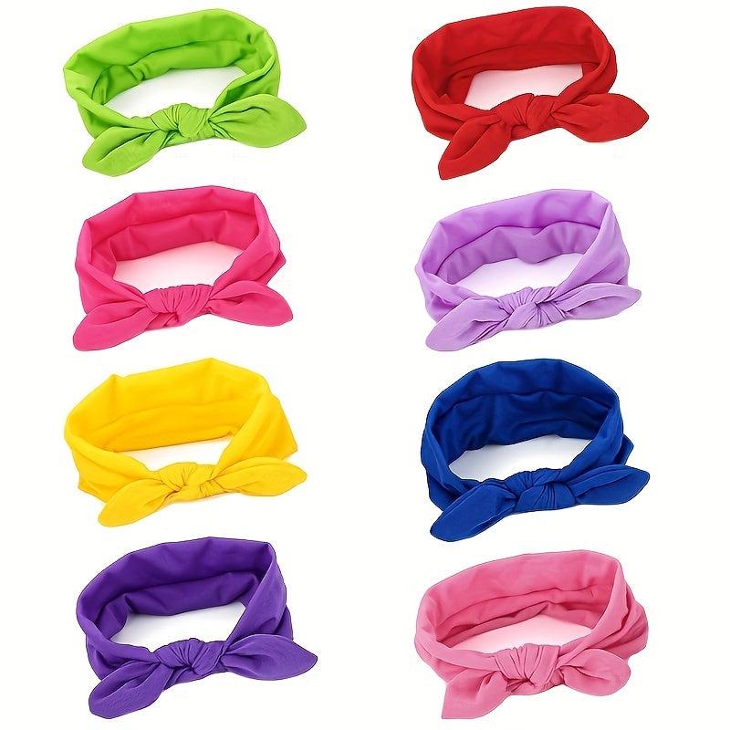 Solid Color Women's Headband Sports Yoga Fitness Sweatband Turban