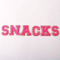 Iron On English Letters Stickers Embroidery Patches DIY Accessories