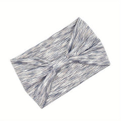 Elastic Knotted Wide Band Fitness Headband Hair Accessories