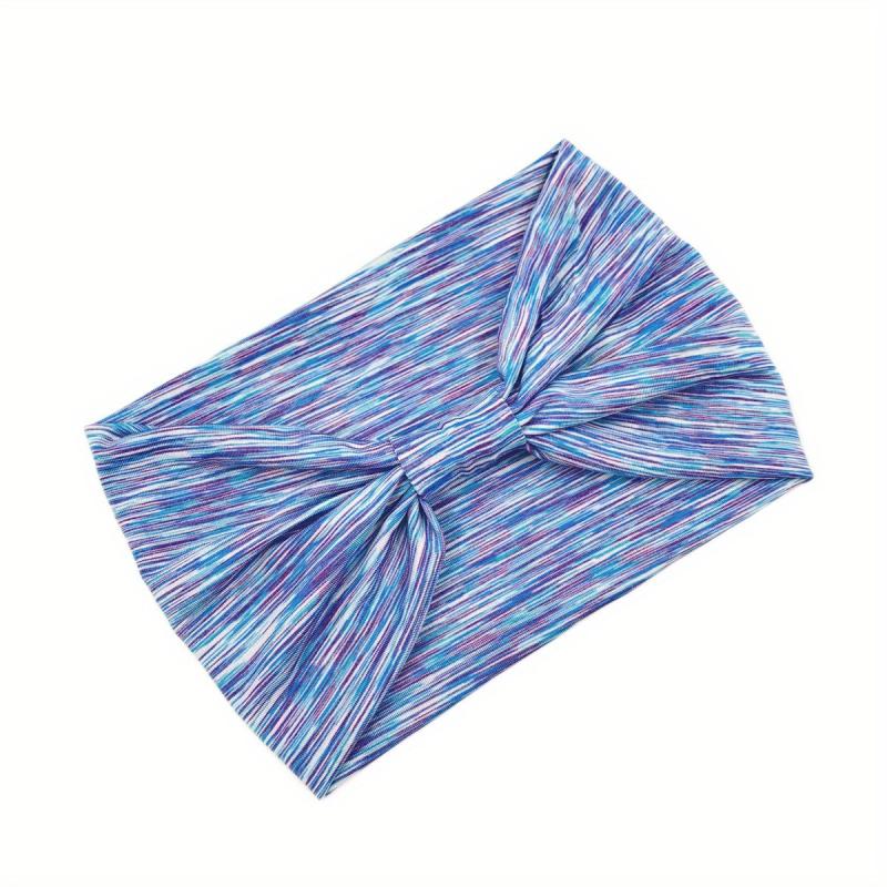 Elastic Knotted Wide Band Fitness Headband Hair Accessories