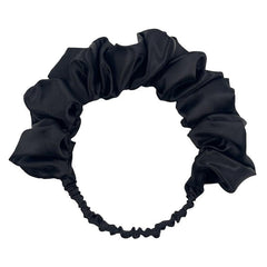 Colorful Ruched Hairband Fluffy Wide Hair Band
