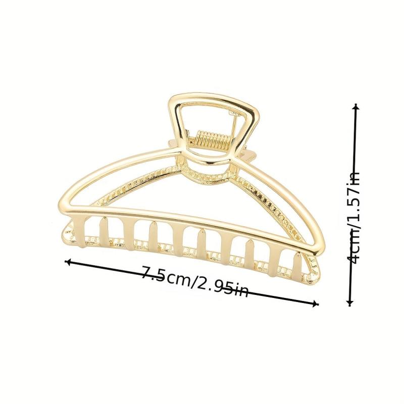 Metal Hair Claw Back Head Clip Shark Claw Hair Claw Female Hair Accessories