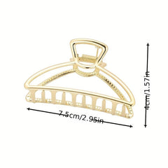 Metal Hair Claw Back Head Clip Shark Claw Hair Claw Female Hair Accessories