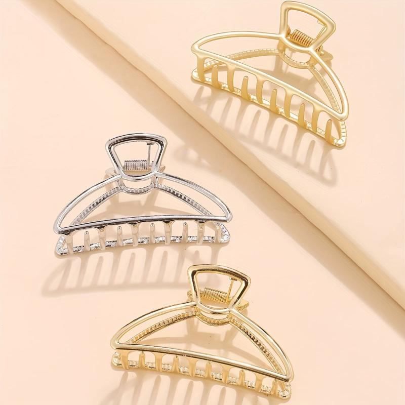 Metal Hair Claw Back Head Clip Shark Claw Hair Claw Female Hair Accessories