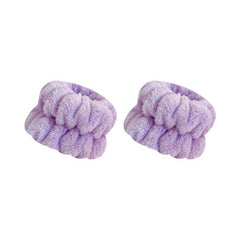 Puffy Headband Plush Hair Band Solid Hair Accessories Soft Headdress