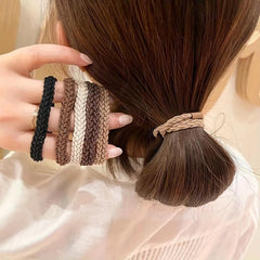 Braided Hair Tie Ponytail Holder Women Girls Hair Accessories