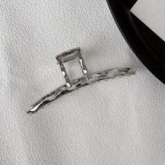 Metal Style Large Hair Claw Headwear Back Head Claw Shark Claw Hair Accessories